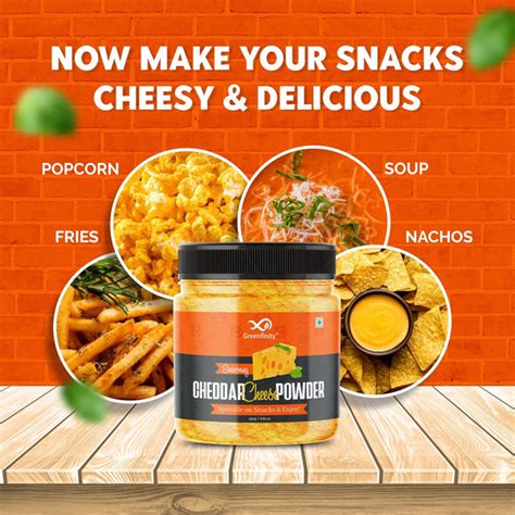 GreenFinity Cheddar Cheese Powder 100g