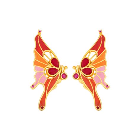 Butterfly Inspired Statement Earrings – VOYLLA