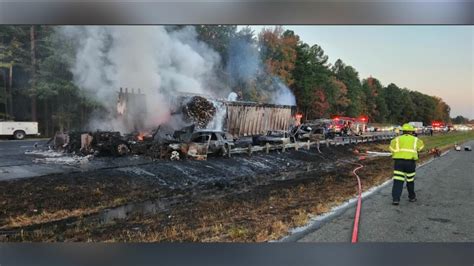 Fiery crash closed I-95 in Virginia. Here's what we know.