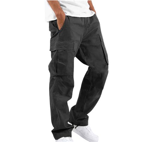 Mens Stretch Cargo Trousers
