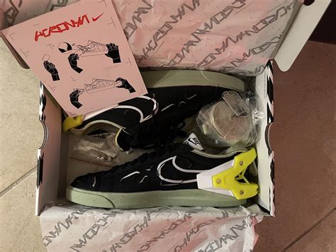 For anyone who’s going for the Nike x Acronym Blazer Low, I can confirm that they fit true to ...