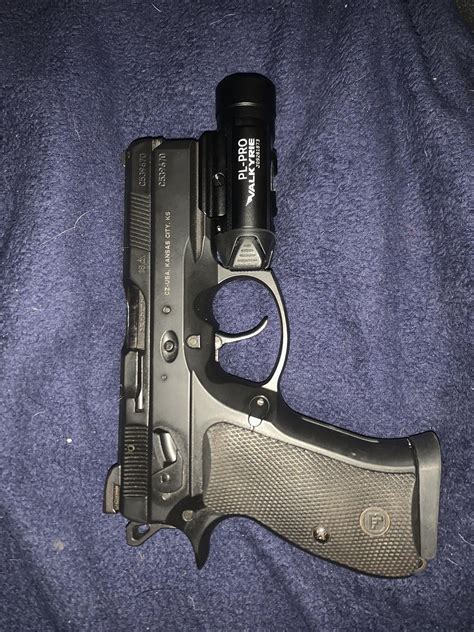 IWB holster for CZ-75 P01 omega? With olight PL-PRO Valkyrie light on ...