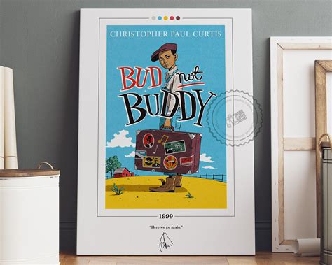 Bud Not Buddy Book Cover Poster | Christopher Paul Curtis, Bud Not Buddy Poster, Book Posters ...