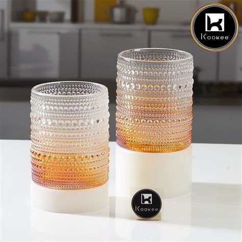 Kookee Crystal Drinking Glasses, Bar Glass for Whisky, Scotch, Bourbon ...