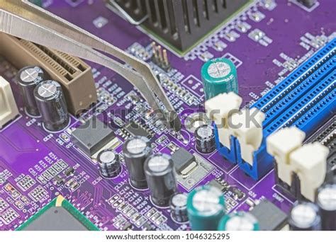 Empty Cpu Processor Socket Pins On Stock Photo 1046325295 | Shutterstock