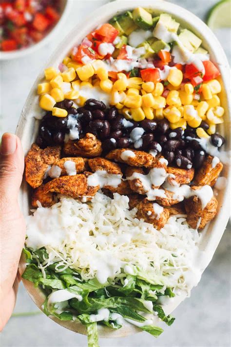Chicken Burrito Bowl Recipe (Chipotle Copycat) - Easy Chicken Recipes ...