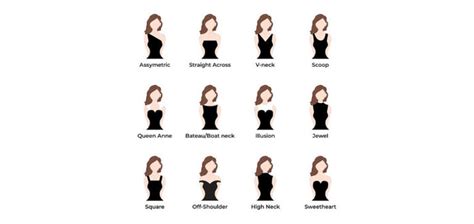 12 types of necklines for every mood, body shape, and occasion