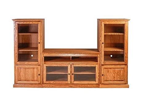 Forest Designs Traditional TV Cart and Piers, 54" W x 58" H x 18" D ...