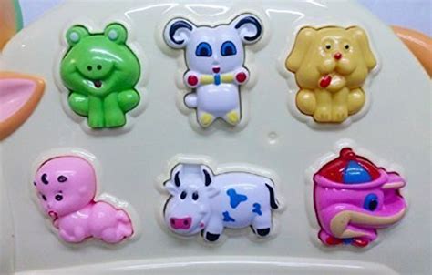 Cow Musical Piano with 3 Modes Animal Sounds, Flashing Lights & Wonder ...