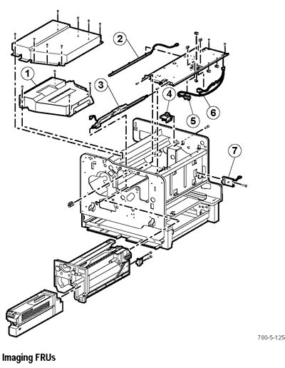 Xerox Office Products - Phaser 780 Parts List/Diagrams