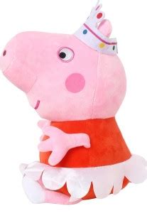 Peppa Pig Plush with Crown - 13 cm - Pig Plush with Crown . Buy pet ...