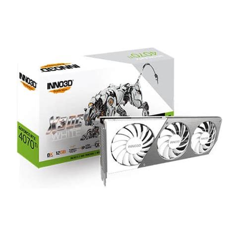 Inno3d RTX 4070 Ti X3 OC White 12GB GPU
