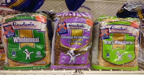 kalori 2 keping roti wholemeal gardenia