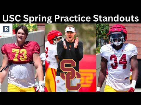 USC Spring Practice Heats Up with Crucial Position Battles - Times News ...
