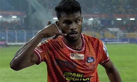 Brison Fernandes scores first ISL goal