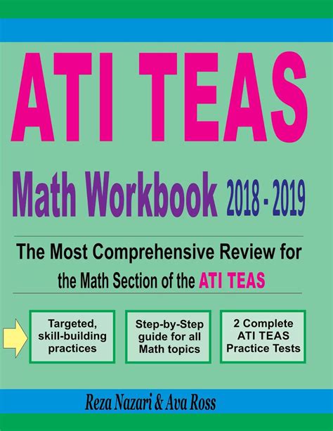 ATI TEAS Math Workbook 2018 - 2019: The Most Comprehensive Review for ...