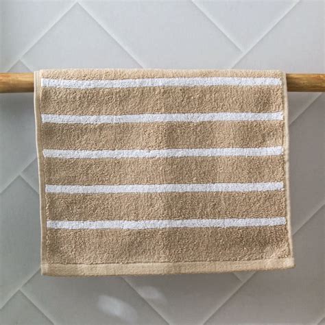 Buy Colour Refresh Essense Set of 2 Cotton Striped Face Towels ...