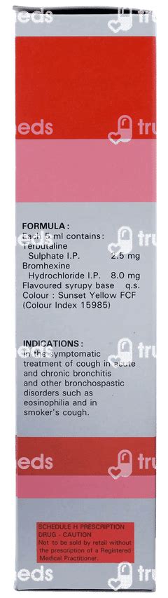 Grilinctus Bm Sugar Free Syrup 100 Ml - Uses, Side Effects, Dosage ...