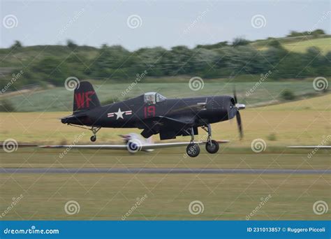 Second World War United States Navy Combat Aircraft Chance Vought F4U ...