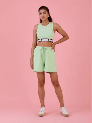 Buy Muvazo Comfort First Shorts Green Online