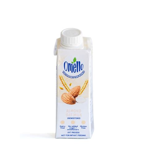 250mℓ Almond Oat Milk unsweetened Case (4 x 6 x R15.95) - Omello
