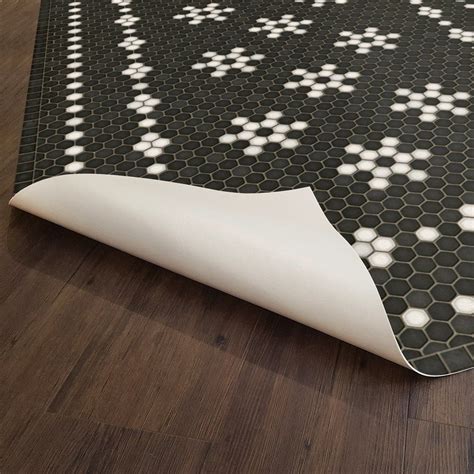 Spicher and Company Mosaic Vintage Vinyl Design B Modern Area Rugs ...