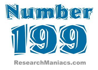 Number 199 - All about number one hundred ninety-nine