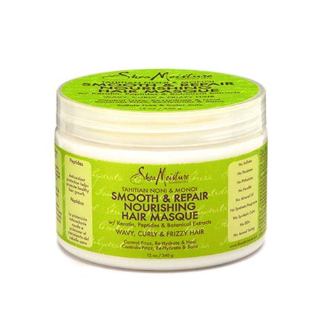 Shea Moisture Tahitian Noni & Monoi Smooth & Repair Nourishing Hair ...