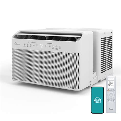Midea 10,000 BTU Smart Inverter U-Shaped Window Air Conditioner, Save ...