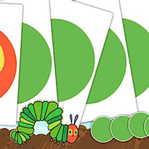The Very Hungry Caterpillar Template Cut-Out - Parents