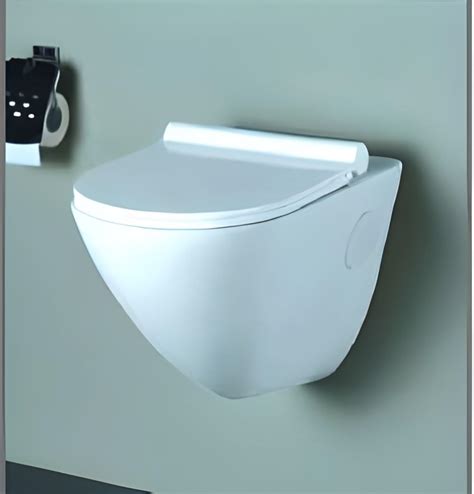 Mapsko Rob Wall Hung Western Toilet | Commode For Toilet |Size : 20"x14 ...