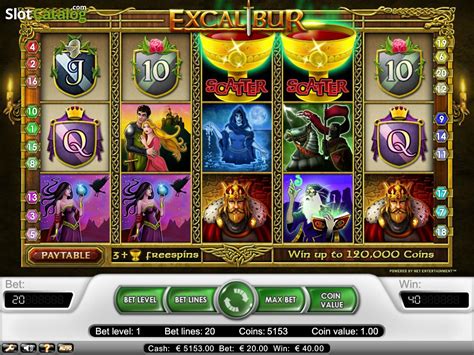 excalibur slot winners list