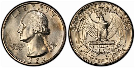 1988 Quarter Error List & Value