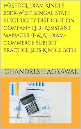 WBSEDCL Exam Kindle Book-West Bengal State Electricity Distribution ...