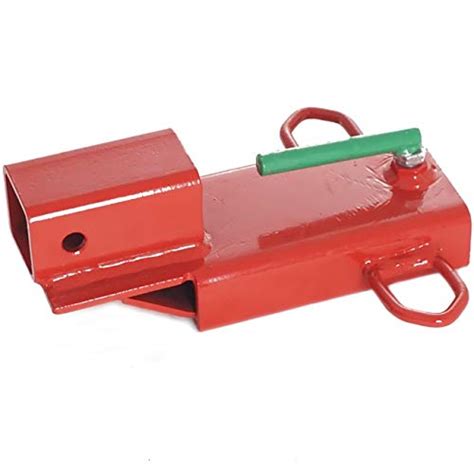 Clamp On Forklift Hitch Receiver Pallet Fork Trailer Towing Adapter ...