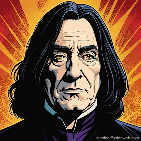 Professor Severus Snape | Stable Diffusion Online
