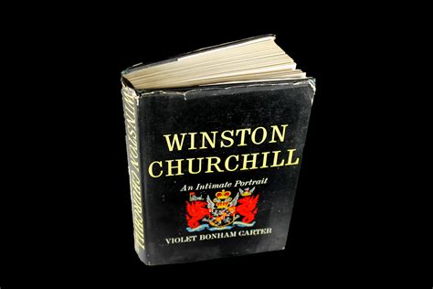 Hardcover Book, Winston Churchill, Violet Bonham Carter, First Edition ...
