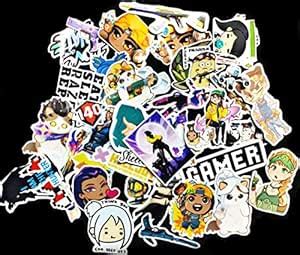 Sticker Fever 3M Vinyl 45 Cute Valorant Gaming Stickers Raze / Killjoy ...