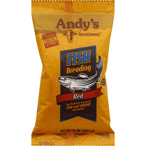 Andy's Seasoning Fish Breading, Red (10 oz) Delivery or Pickup Near Me ...