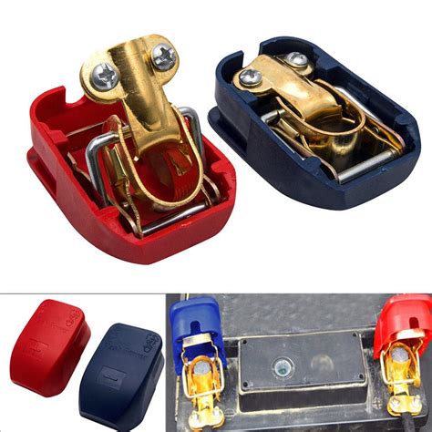 Profancity 1Pair Quick Release Battery Terminals Clamps Car Auto ...
