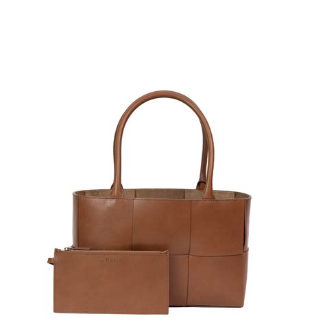 CA 1438 SMALL - TOTE - TAN – Calonge