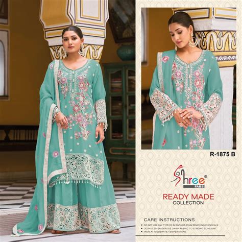 Shree R 1875 Ready Made Pakistani Salwar Kameez Collection