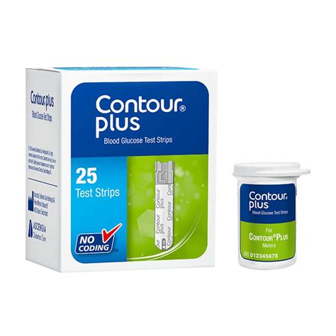 Buy CONTOUR PLUS TEST STRIPS BOX OF 25 Online & Get Upto 60% OFF at ...