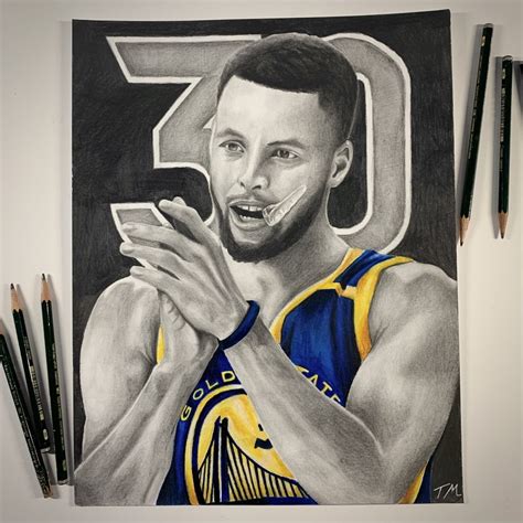 Drawings Of Stephen Curry