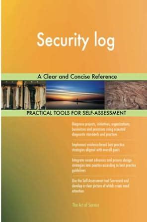 Buy Security Log a Clear and Concise Reference Book Online at Low ...