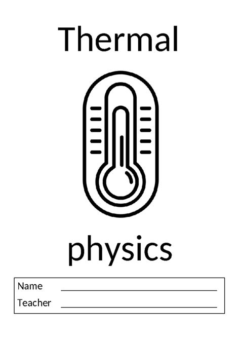 3 - Physics Questions - Name ______________________________ Teacher