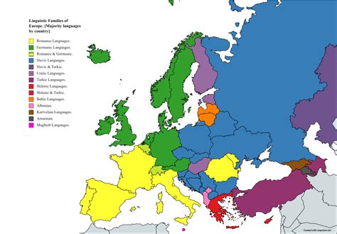 Europe Language Map 的图像结果