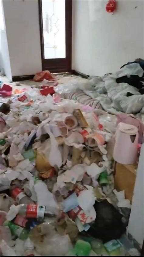 郑州一出租屋内垃圾堆成小山，知情人：租客是一20多岁女子_李先生_视频_房东