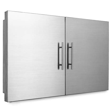 Buy Mophorn BBQ Access Double Door 30W x 23H Inch BBQ Door Stainless ...