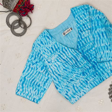 Shibori Blouse Collection | Hand-dyed Artisanal Blouses – Godhuli